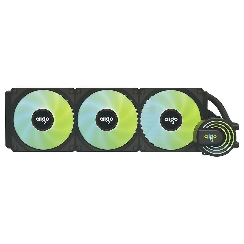 Water Cooler para Procesador Aigo AC VER.2 360 ARGB 360MM - Negro