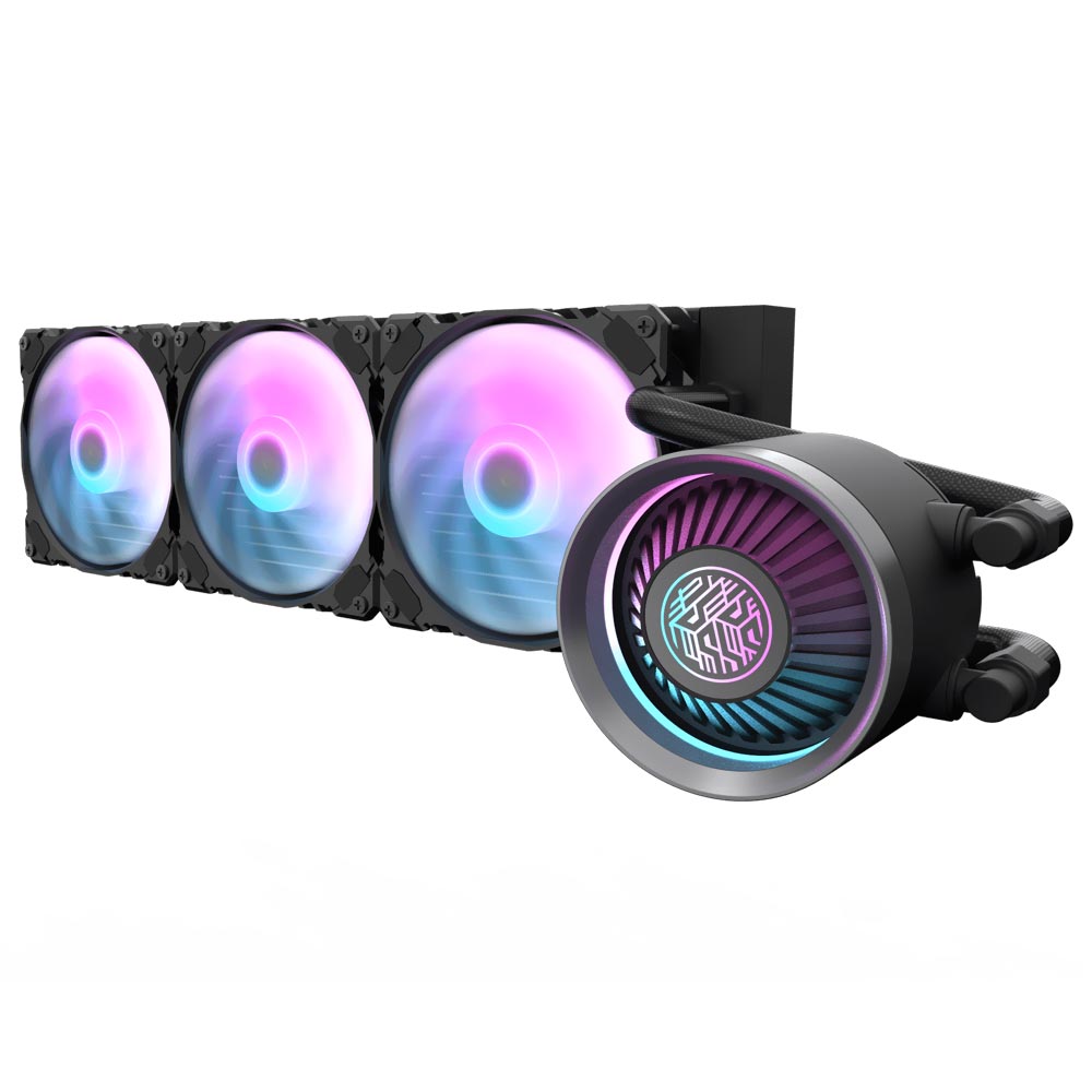 Water Cooler Para Procesador darkFlash Nebula DN-360 360MM ARGB - Negro