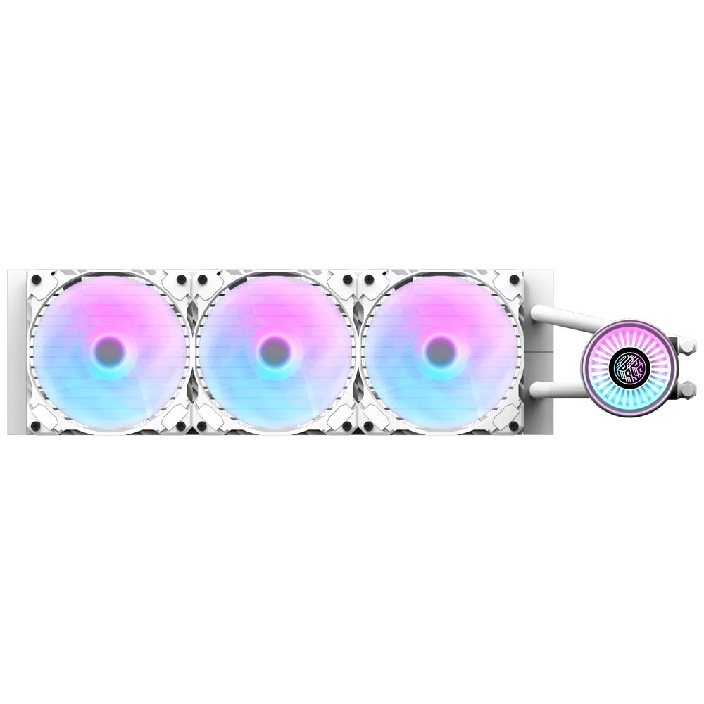 Water Cooler Para Procesador darkFlash Nebula DN-360 360MM ARGB - Blanco