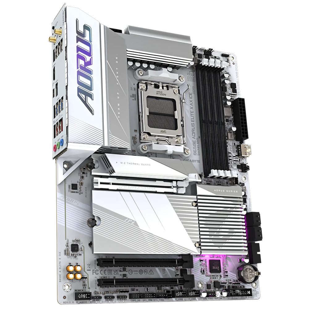 Placa Madre Gigabyte B650E AORUS Elite X AX Ice Socket AM5 DDR5