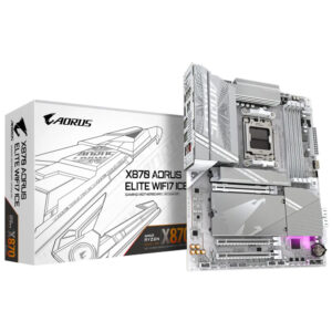 Placa Madre Gigabyte X870 AORUS Elite Wi-Fi7 Ice Socket AM5 DDR5