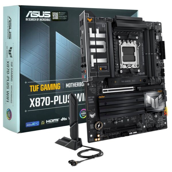 Placa Madre ASUS Tuf Gaming X870-PLUS WI-FI Socket AM5 DDR5