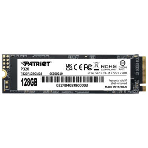 SSD Patriot M.2 128GB P320 NVMe - P320P128GM28