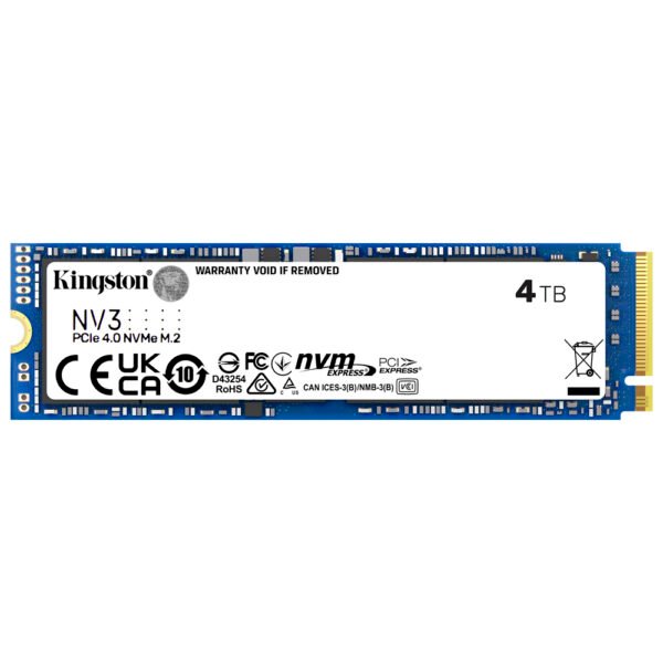 SSD KINGSTON M.2 4TB NV3 NVME-SNV3S/4000G