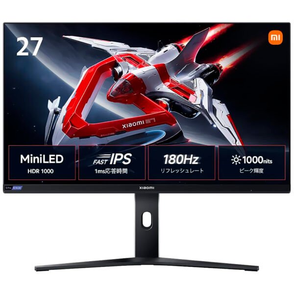 Monitor Gamer XIAOMI Mi G PRO 27I P27QBA-RGPGL 27" QHD MINI LED 180HZ 1MS-NEGRO Blanco