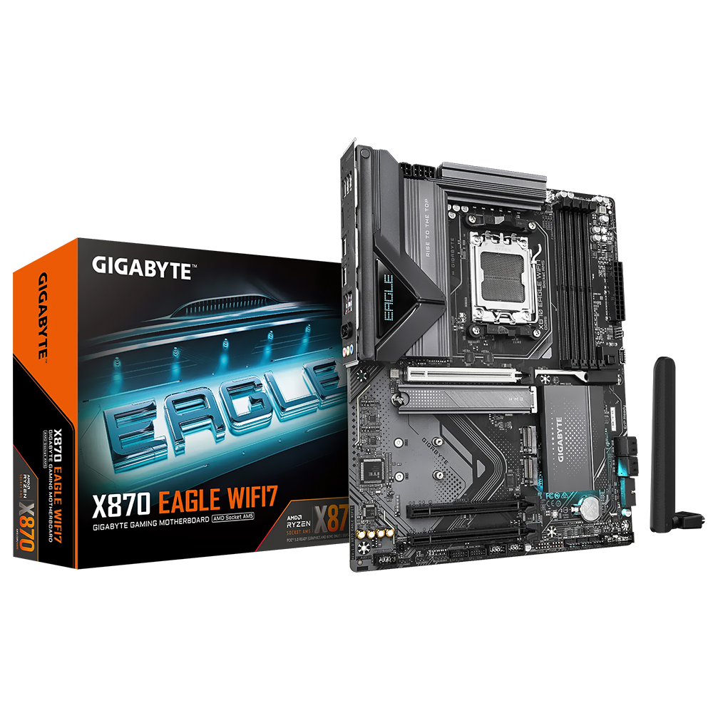Placa Madre Gigabyte X870 Eagle Wi-Fi 7 Socket AM5 DDR5