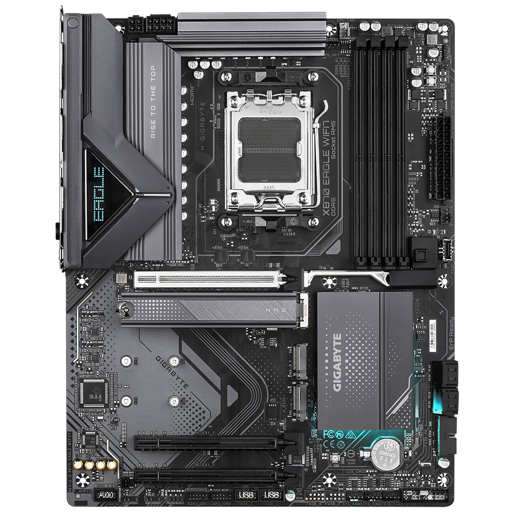 Placa Madre Gigabyte X870 Eagle Wi-Fi 7 Socket AM5 DDR5
