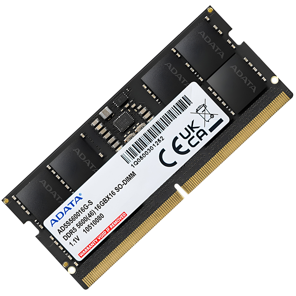 Memoria RAM Notebook ADATA DDR5 16GB 5600MHz AD5S560016G-S