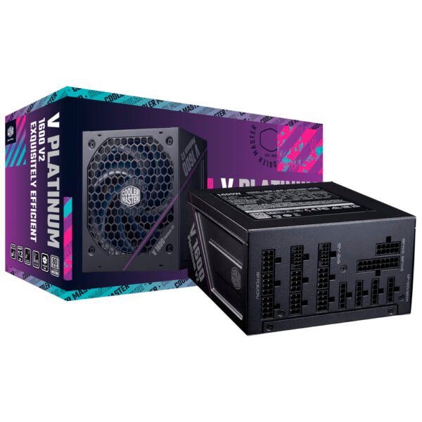 Fuente de Alimentación Cooler Master V Platinum 1600 V2 1600W Modular 80 Plus Platinum - MPZ-G002-AFAP-BUS