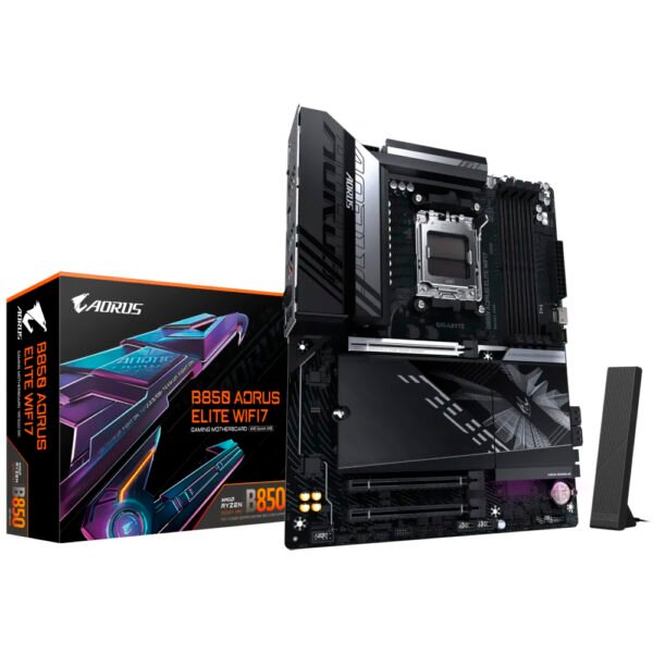Placa Madre GIGABYTE B850 Aorus Elite WI-FI 7 Socket AM5 DDR5