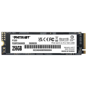 SSD Patriot M.2 256GB P320 NVMe - P320P256GM28