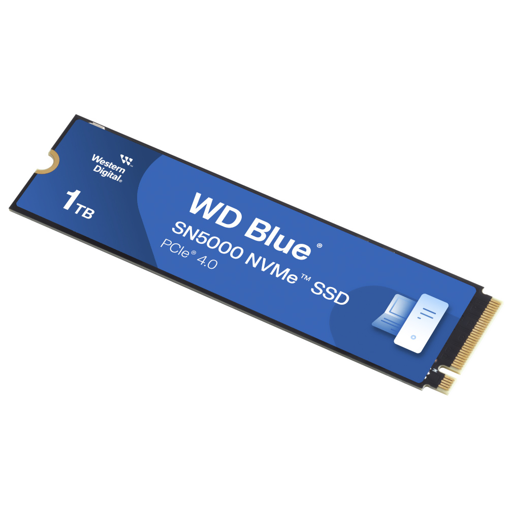 SSD Western Digital M.2 1TB Blue SN5000 NVMe - WDS100T4B0E