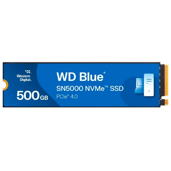 SSD WESTERN DIGITAL M.2 500GB Blue SN5000 NVME-WDS500G4B0E