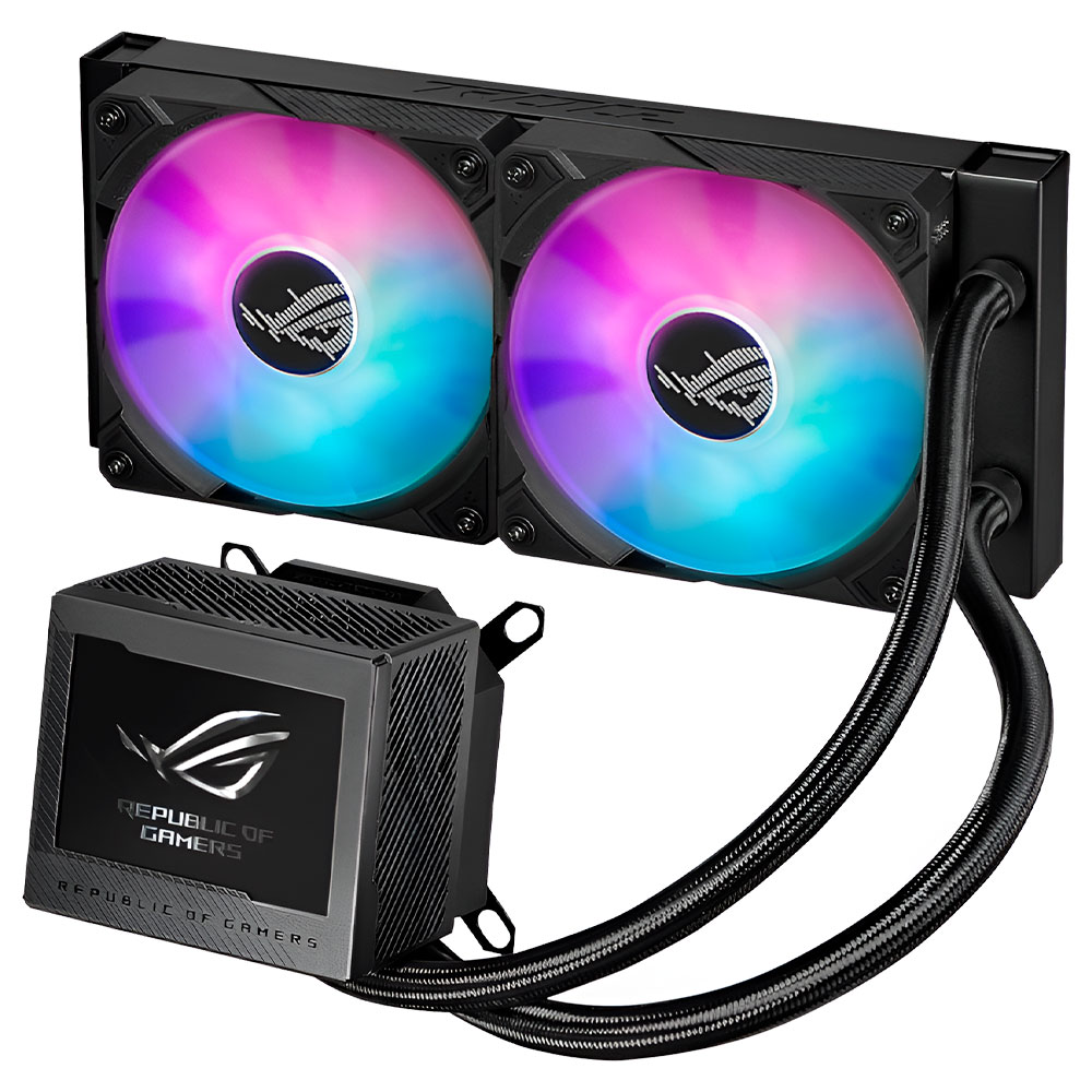 Water Cooler para Procesador ASUS ROG Ryujin III 240 ARGB LCD 3.5" 240MM - Negro (90RC00K1-M0AAY0)