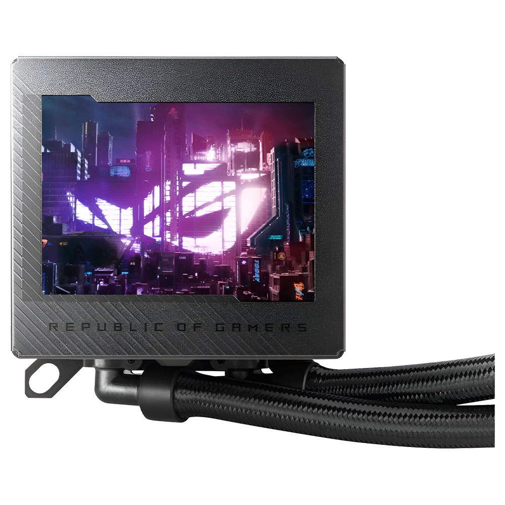 Water Cooler para Procesador ASUS ROG Ryujin III 240 ARGB LCD 3.5" 240MM - Negro (90RC00K1-M0AAY0)