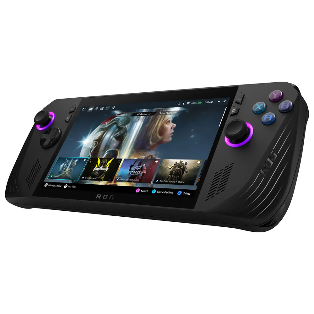 Consola Asus Rog Ally X RC72LA-NH007W AMD Ryzen Z1 Extreme Pantalla Full HD 7" 24GB de RAM 1TB SSD Negro