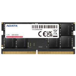Memoria RAM Notebook ADATA DDR5 16GB 4800MHz AD5S480016G-S