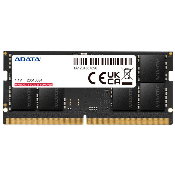 Memoria RAM Notebook ADATA DDR5 16GB 4800MHz AD5S480016G-S