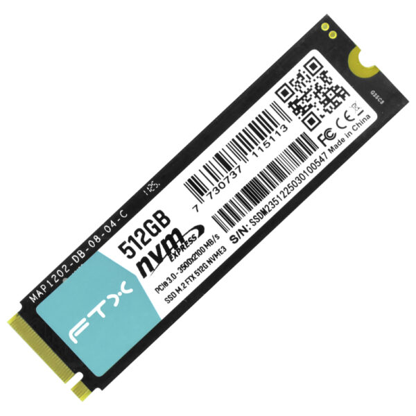 SSD FTX M.2 512GB NVMe - FTX-512G