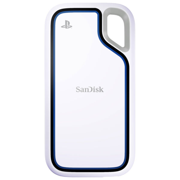 SSD Externo SANDISK 1TB Extreme PS5 PORTÁTIL/USB-C 3.2-BLANCO (SDSSDE62P-1T00-G25)