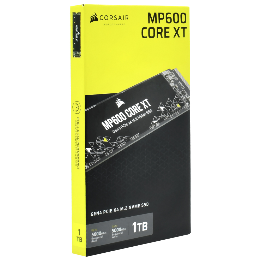 SSD Corsair M.2 1TB MP600 Core XT NVMe - CSSD-F1000GBMP600CXTR2
