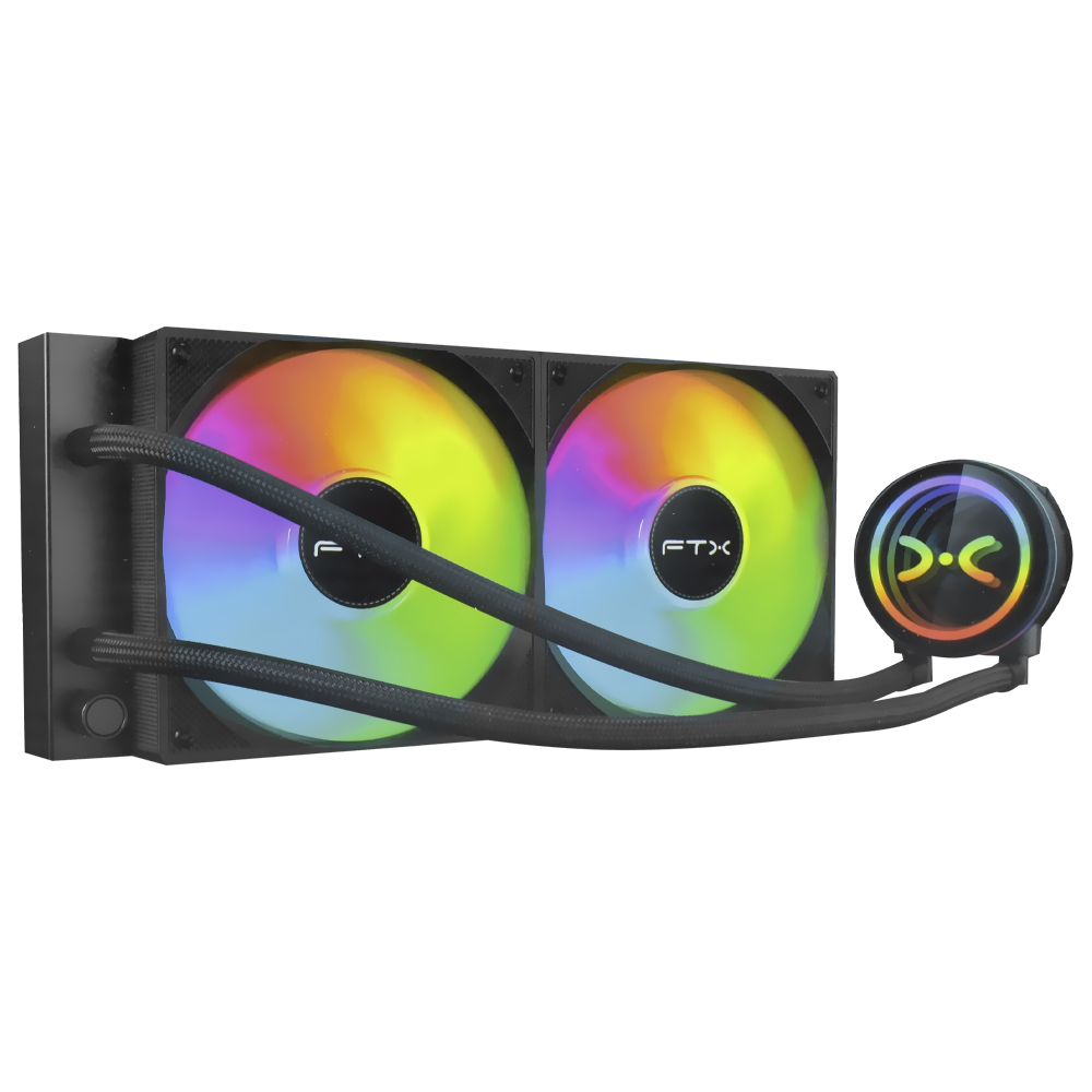 Water Cooler para Procesador FTX Hydro FTXWC-B240 ARGB 240MM - Negro