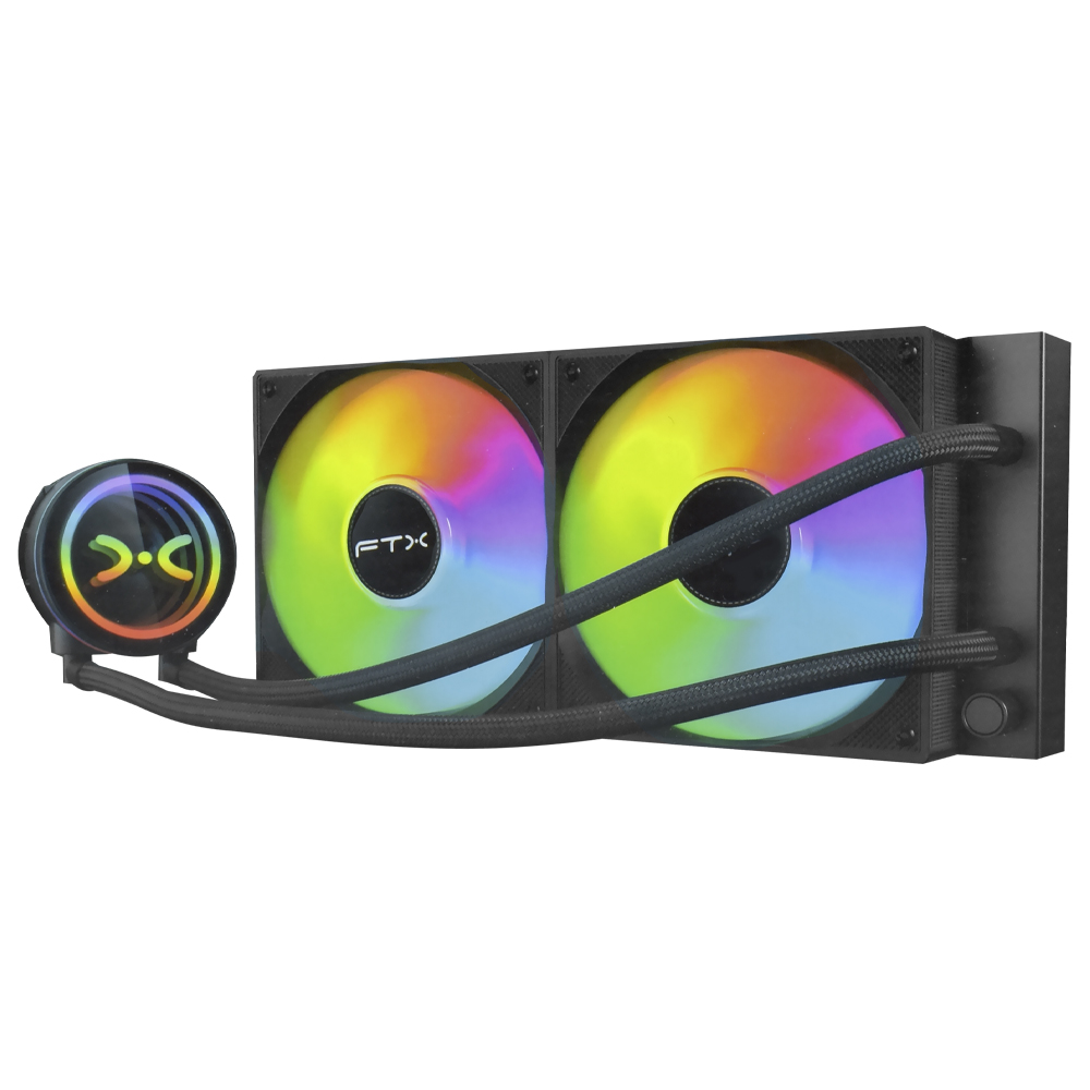 Water Cooler para Procesador FTX Hydro FTXWC-B240 ARGB 240MM - Negro