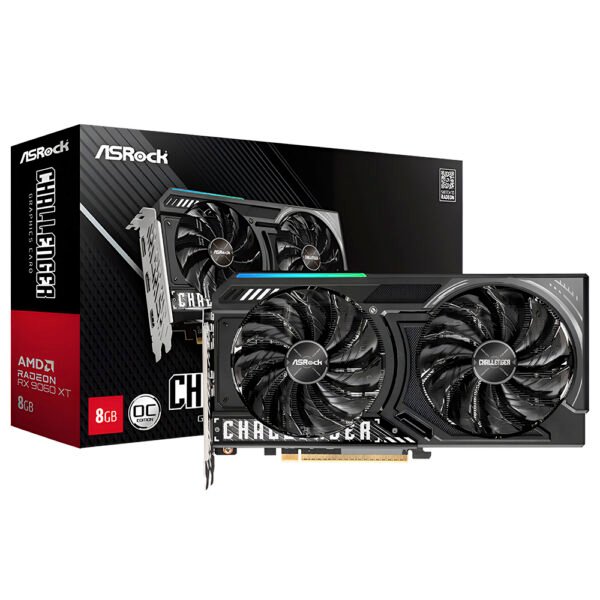 Tarjeta Gráfica ASROCK Challenger OC 8 GB Radeon RX 9060 XT GDDR6 - 90 - GA5TZZ - 00UANZ