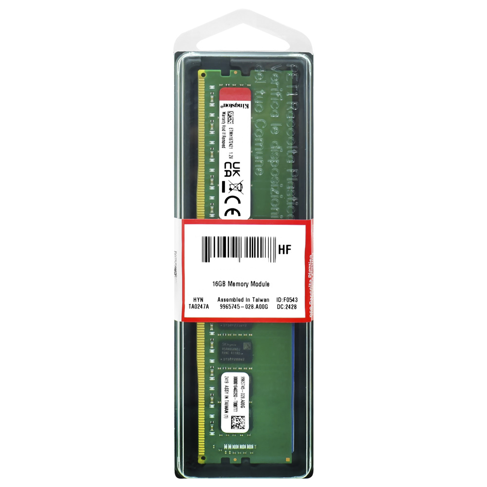 Memoria RAM Kingston DDR5 16GB 5600MHz KCP556US8-16