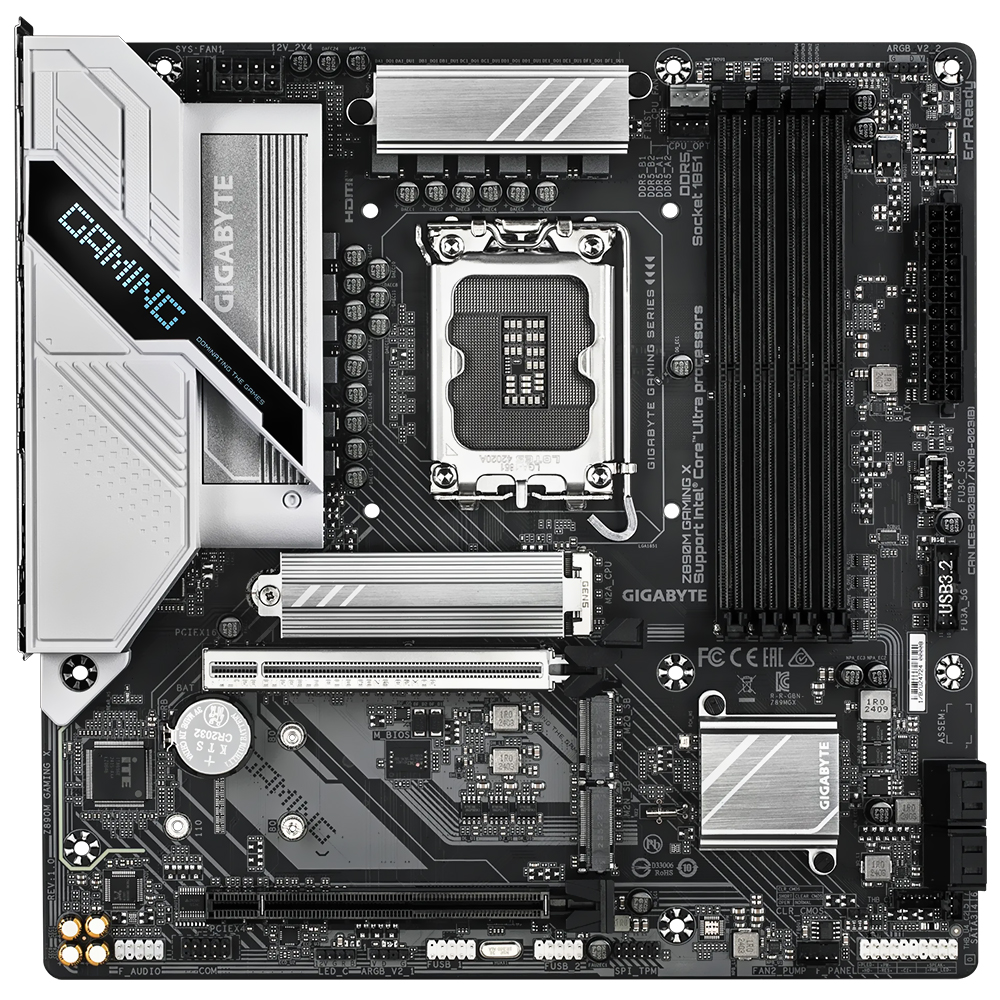 Placa Madre Gigabyte Z890M Gaming X Socket LGA 1851 DDR5
