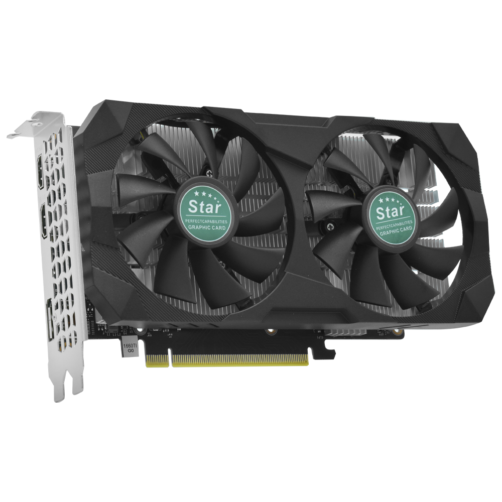 Tarjeta Gráfica Star 6GB GeForce GTX1660TI GDDR6 STAR-1660TIM