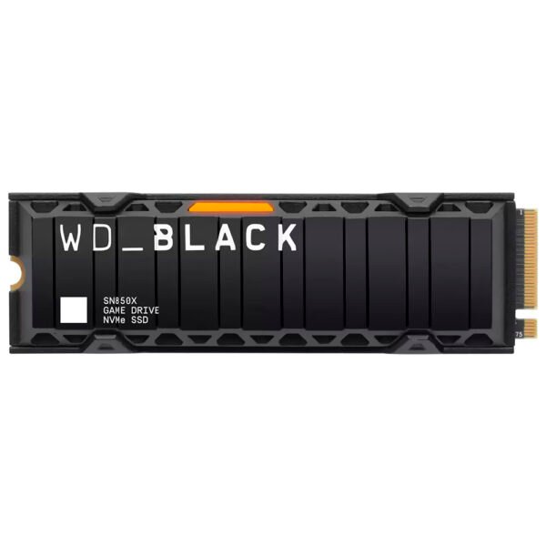 SSD Western Digital M.2 4TB Black SN850X NVMe - WDS400T2XHE