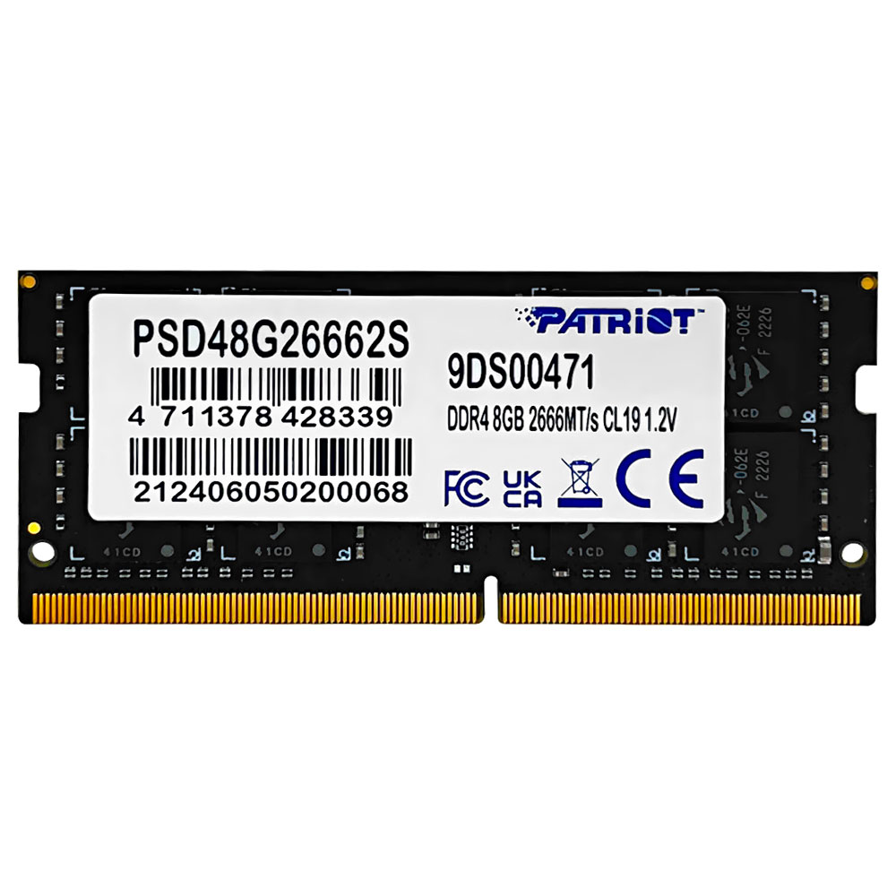 Memoria RAM Notebook Patriot Signature Line DDR4 8GB 2666MHz PSD48G26662S