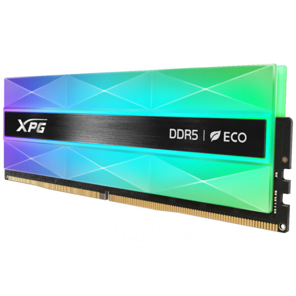 Memoria RAM ADATA XPG Lancer Neon DDR5 16GB 6400MHz RGB - Negro / Gris (AX5U6400C3216G-CLANRSG)