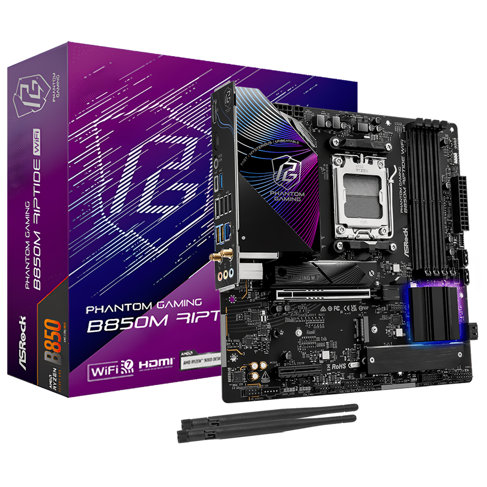Placa Madre ASRock 850M Riptide Socket AM5 DDR5