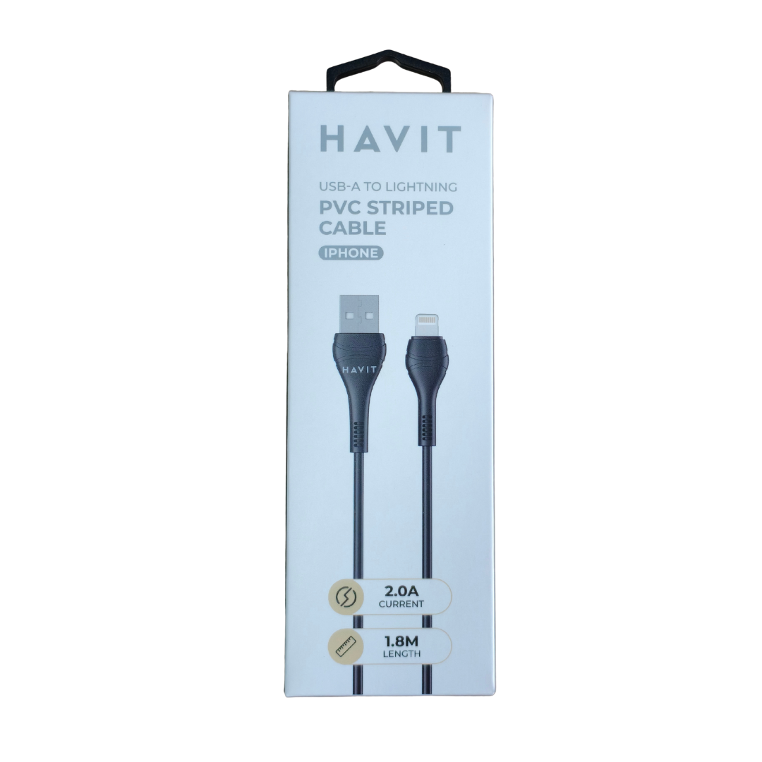 Cable Havit NV-CB6160L-1.8M Lightning 1.8Mts