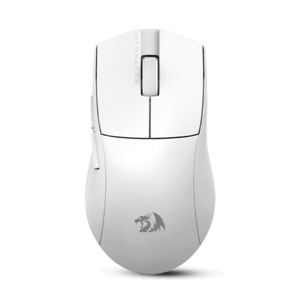 Mouse Redragon King Pro M916W-PRO 26000 DPI Blanco