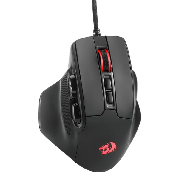 Mouse Redragon M806 Bullseye RGB 12400DPI USB Negro