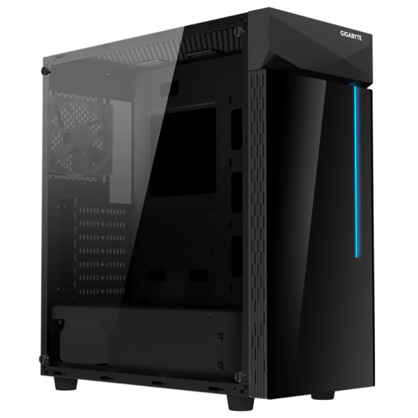 Gabinete Gamer Gigabyte GB-C200G Glass Mid Tower Negro