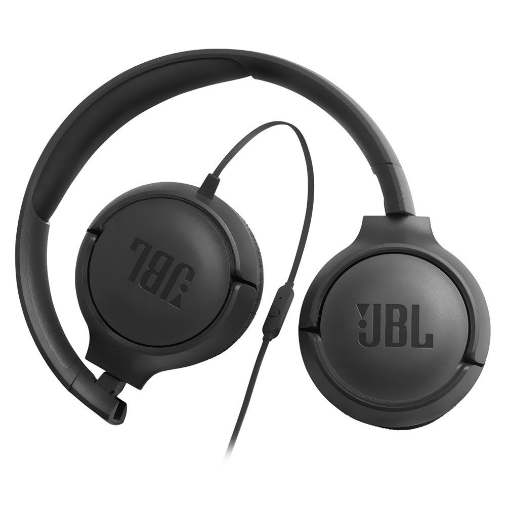 Auricular JBL Tune T500 Pure Bass Con Cable - Negro