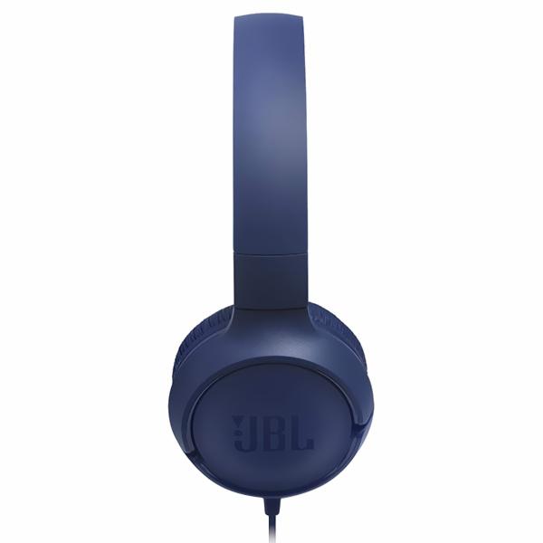 Auricular JBL Tune T500 Pure Bass Con Cable - Azul