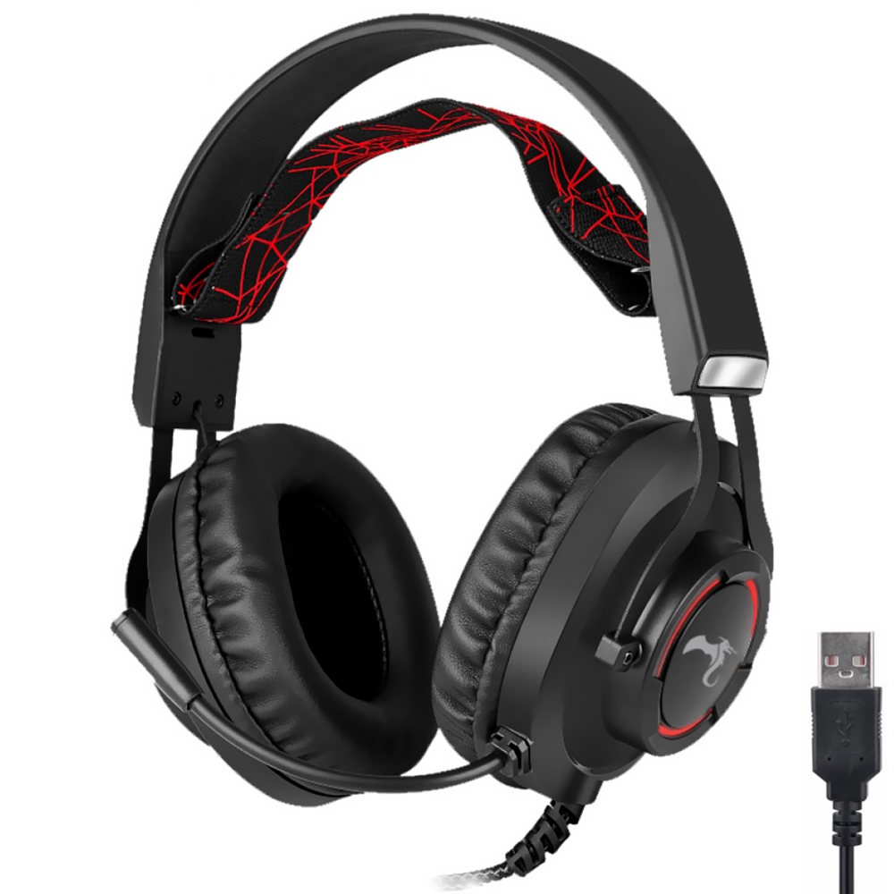 Auricular Gamer Kolke KGA-398 Battle Con Cable - Negro