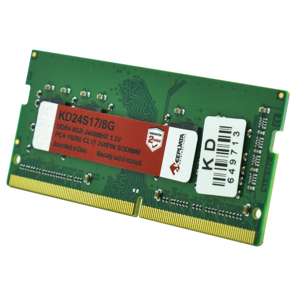 Memoria RAM Notebook Keepdata DDR4 8GB 2400MHz KD24S17/8G