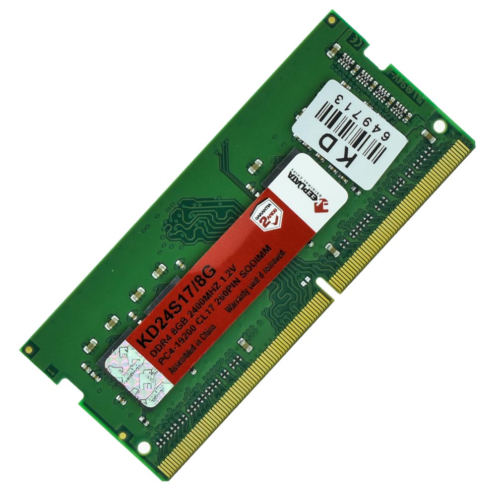 Memoria RAM Notebook Keepdata DDR4 8GB 2400MHz KD24S17/8G
