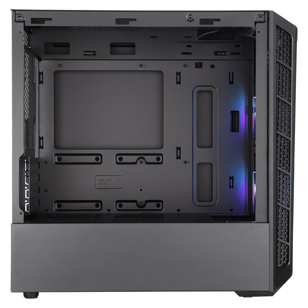 Gabinete Gamer Cooler Master MasterBox MB311L Mini Tower 2 Cooler ARGB Negro(MCB-B311L-KGNN-S02)