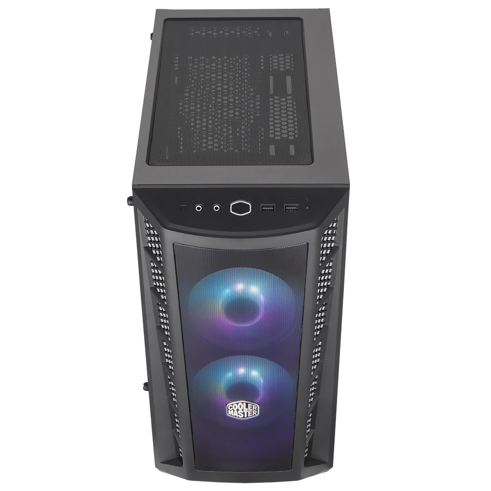 Gabinete Gamer Cooler Master MasterBox MB311L Mini Tower 2 Cooler ARGB Negro(MCB-B311L-KGNN-S02)