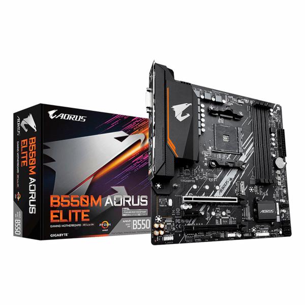 Placa Madre Gigabyte B550M AORUS Elite Socket AM4 DDR4