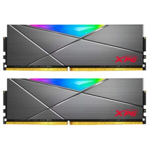 Memoria RAM ADATA XPG Spectrix D50 DDR4 32GB (2x16GB) 3200MHz RGB AX4U320016G16A-DT50 - Gris