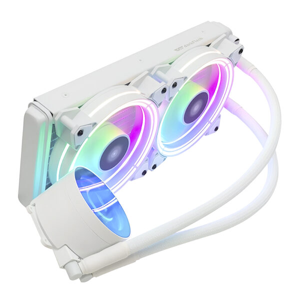 Refrigeración Liquida darkFlash Symphony TR240 HIGH 240MM RGB - Blanco