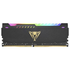 Memoria RAM Patriot Viper Steel DDR4 32GB 3200MHz RGB - Negro (PVSR432G320C8)